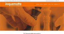 Desktop Screenshot of jaquematte.com