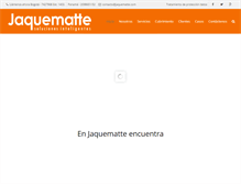 Tablet Screenshot of jaquematte.com